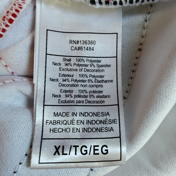 NWOT Men's Fanatics Chicago Blackhawks #19 Toews NHL Jersey White Size XL - Picture 4 of 5